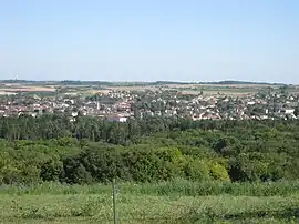 General view of the town