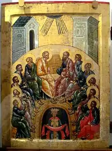 Russian icon, 15th century