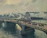 Pont Boieldieu, Sunset, Smoke, 1896. (Musée d'Orsay, Paris)