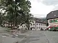 Podkoren, view of a street