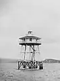 The former Ponui Passage Lighthouse, near Ponui Island, had the same design as Bean Rock lighthouse and was also completed in 1871