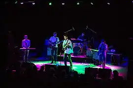 Porches performing at The Sinclair in Cambridge, Massachusetts in 2014