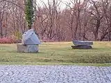 "Prometheus" sculptures (on display in Prague)