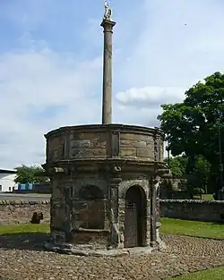 One of the oldest surviving crosses still on its original site at Prestonpans, East Lothian