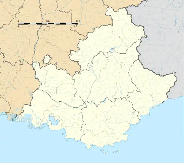 LFMO is located in Provence-Alpes-Côte d'Azur