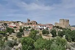 Panoramic: Church and castle