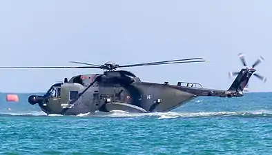 Sikorsky HH-3 on water