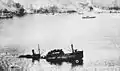 Sunken Japanese transport ships in Simpson Harbour at Rabaul (1943)