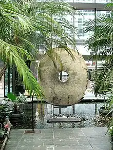 Rai stone at the Bank of Canada Currency Museum in Ottawa