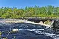 Rainbow Falls upstream of White Lake