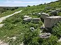 Ruins at the site of Khirbet Midras