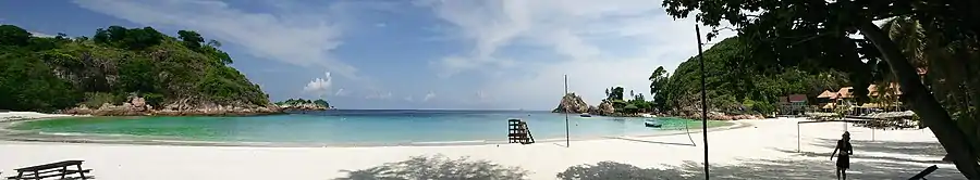 Panorama of the Redang Island Beach