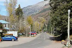 View north up Redstone Boulevard