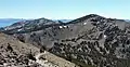 Mt. Houghton (right) and Relay Peak (left) viewed from Mt. Rose Trail