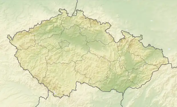 Kamenná is located in Czech Republic