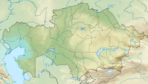 Gora Alagordy is located in Kazakhstan