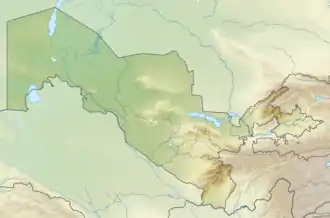 1966 Tashkent earthquake is located in Uzbekistan