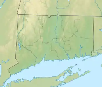 Map showing the location of Ross Pond State Park