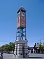 Clock tower in the city center