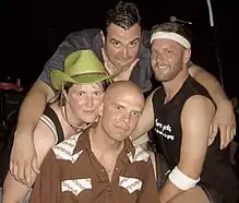 Best Revenge 2006 reunion gig group photo