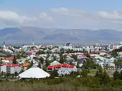 Skyline of Hlíðar