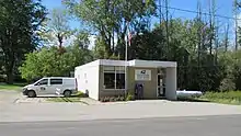 U.S. Post Office in Rhodes