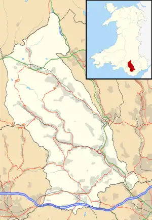 Wattstown is located in Rhondda Cynon Taf