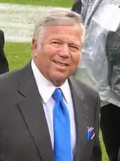 Robert Kraft: Owner, chairman, CEO of the New England Patriots; billionaire