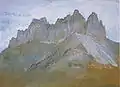 Rochers de Lanfon, by John Ruskin