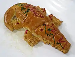 Roti buaya (Crocodile bread)