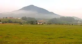 Roundtop Mountain overlooking Wears Valley