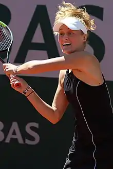 Erin Routliffe was part of the 2023 winning women's doubles team.