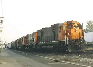 ALCO C636 #3660 at Ridgefield Park, New Jersey, September 2005