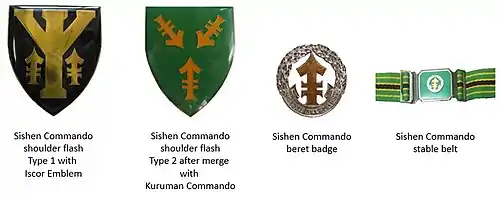 SADF era Sishen Commando insignia