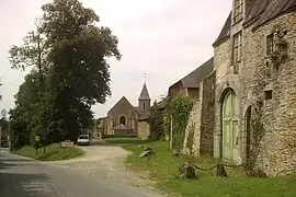 Entrance of the commune