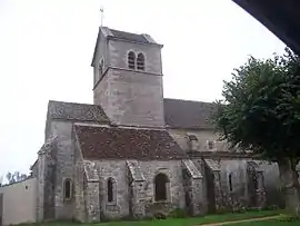 The church in Saint-Gervais-sur-Couches