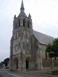 Church of St. Solange, Sainte-Solange, Cher, France.