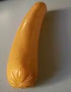 A salmon sausage