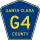 County Road G4 marker