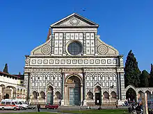 Photo of a Gothic-Renaissance church facade