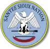 Official seal of Santee Sioux Reservation