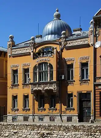 Ješua D. Salom Mansion in Sarajevo by Josip Vancaš (1901)