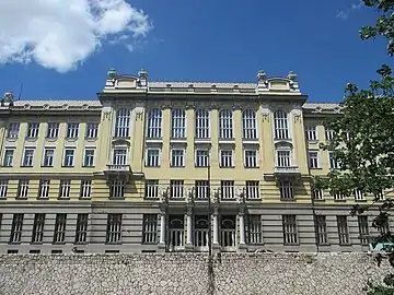 Central Post Office in Sarajevo by Vancaš (1907–1913)