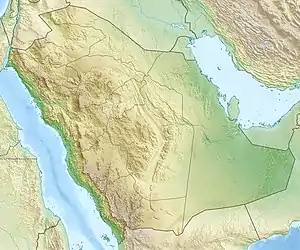 Battle of Uhud is located in Saudi Arabia