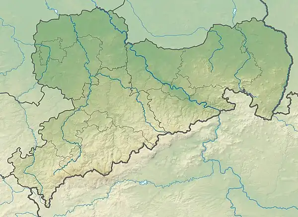 Schladitzer See is located in Saxony