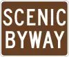 Scenic Byway sign