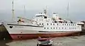 Scillonian III showing shallow draught