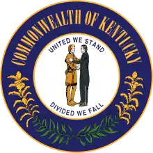 Official seal of Kentucky