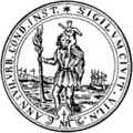 Seal of Vilnius in 1548