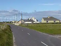 Seaside bungalows at Fahamore